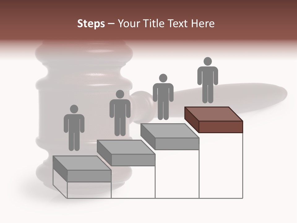 Judge's Gavel PowerPoint Template