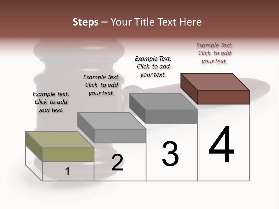 Judge's Gavel PowerPoint Template