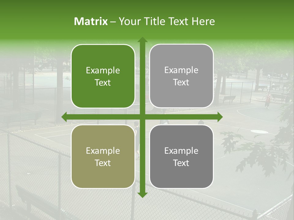 Almost Empty Beach PowerPoint Template