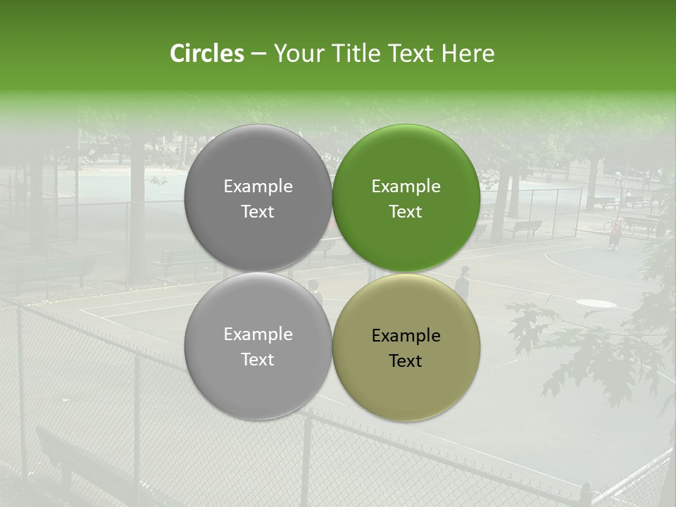 Almost Empty Beach PowerPoint Template