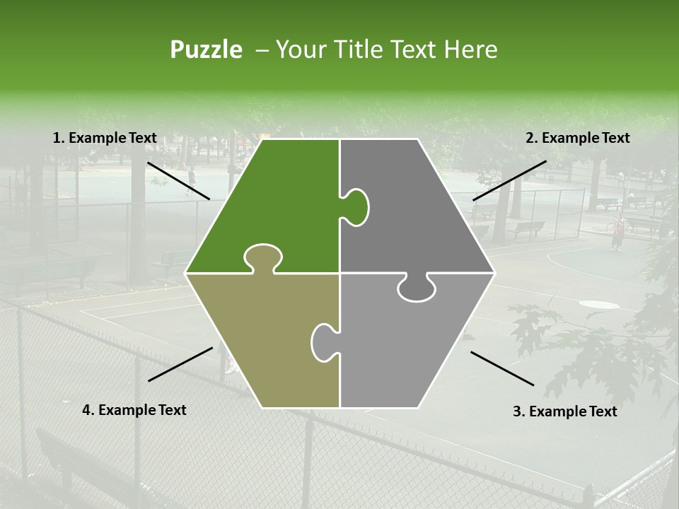 Almost Empty Beach PowerPoint Template