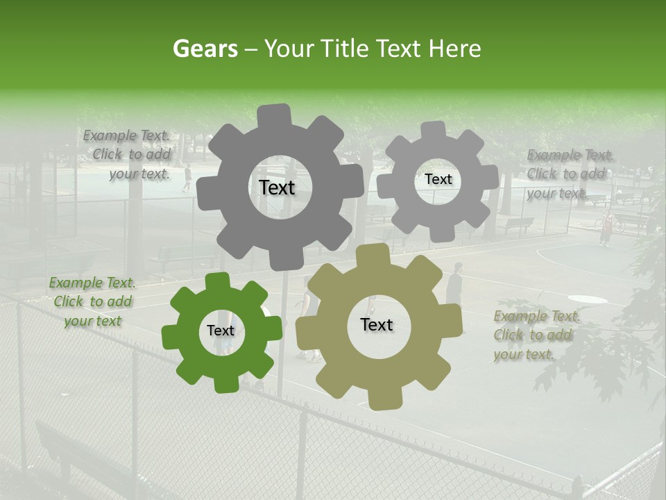 Almost Empty Beach PowerPoint Template