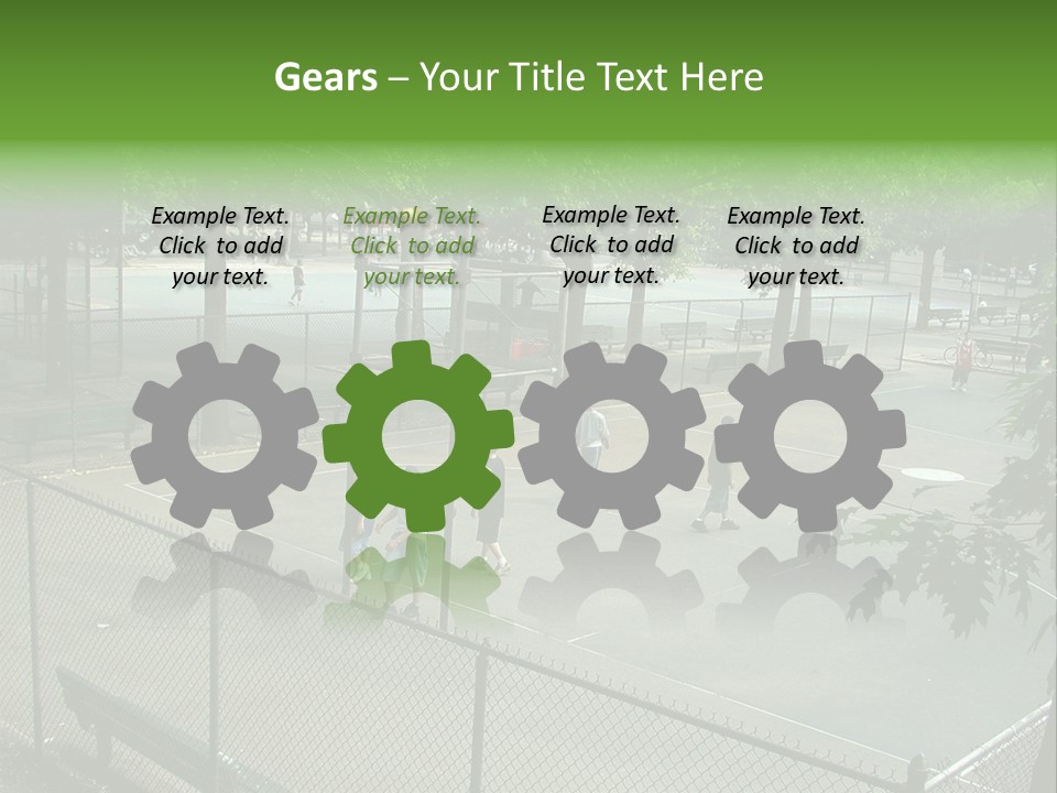 Almost Empty Beach PowerPoint Template