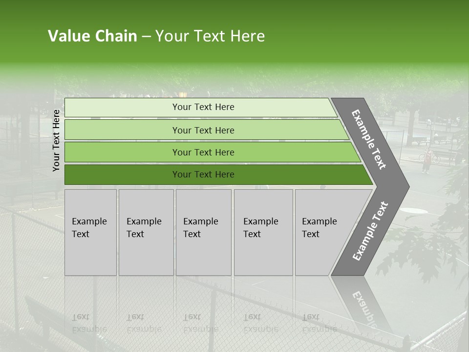 Almost Empty Beach PowerPoint Template