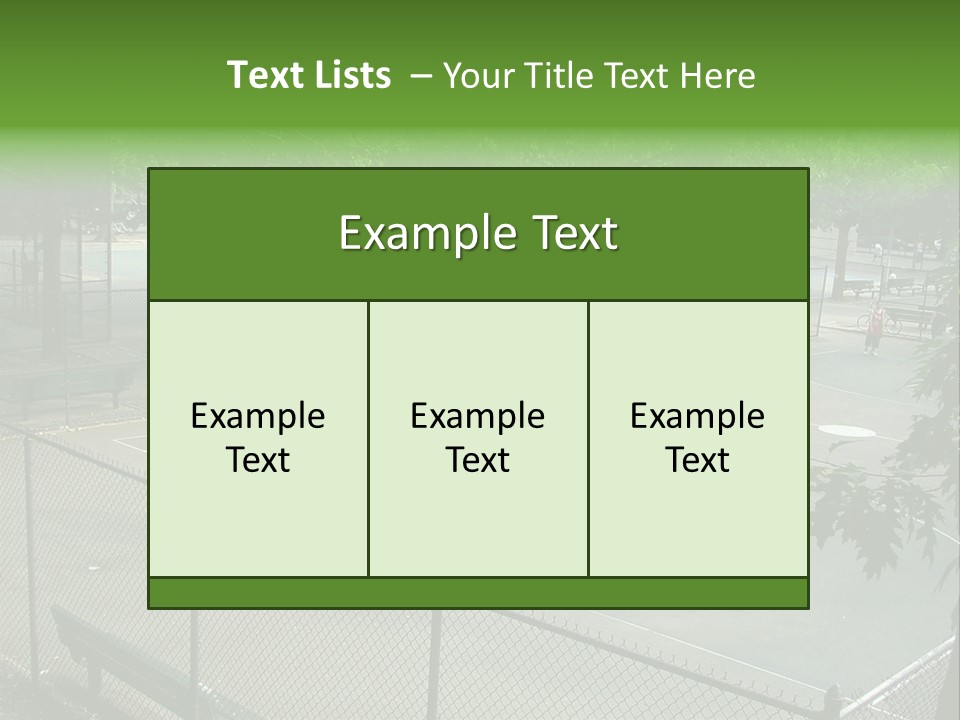 Almost Empty Beach PowerPoint Template