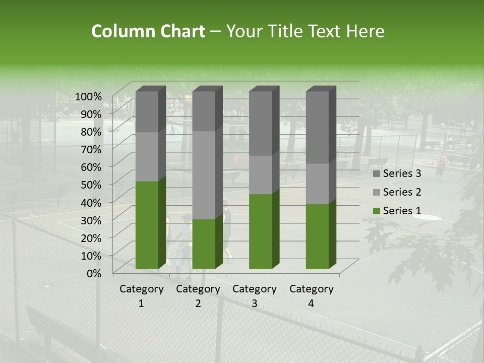 Almost Empty Beach PowerPoint Template