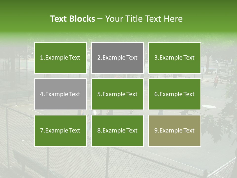 Almost Empty Beach PowerPoint Template