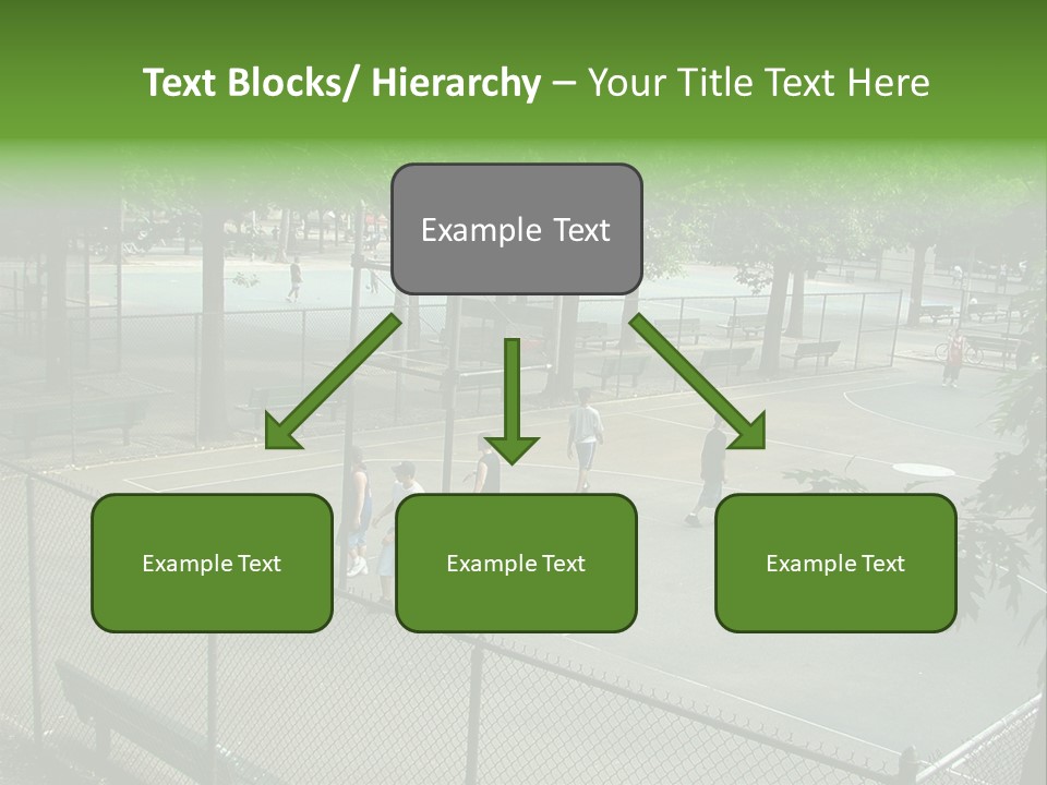 Almost Empty Beach PowerPoint Template