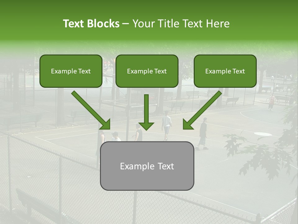 Almost Empty Beach PowerPoint Template