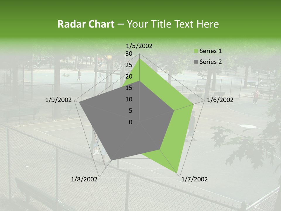 Almost Empty Beach PowerPoint Template