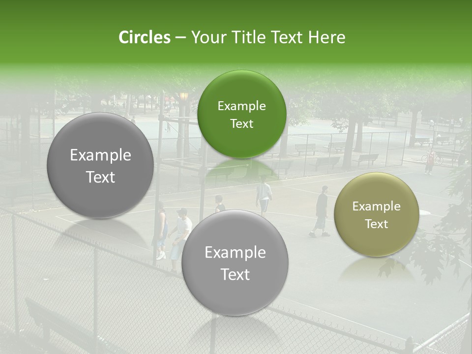 Almost Empty Beach PowerPoint Template