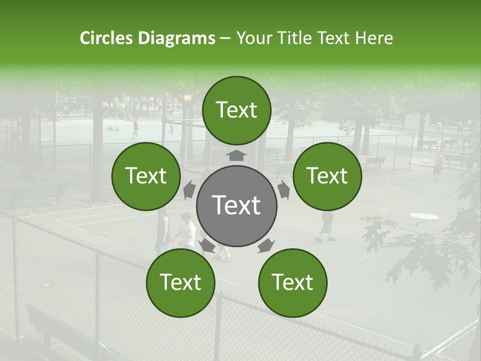 Almost Empty Beach PowerPoint Template