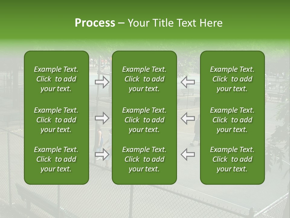 Almost Empty Beach PowerPoint Template
