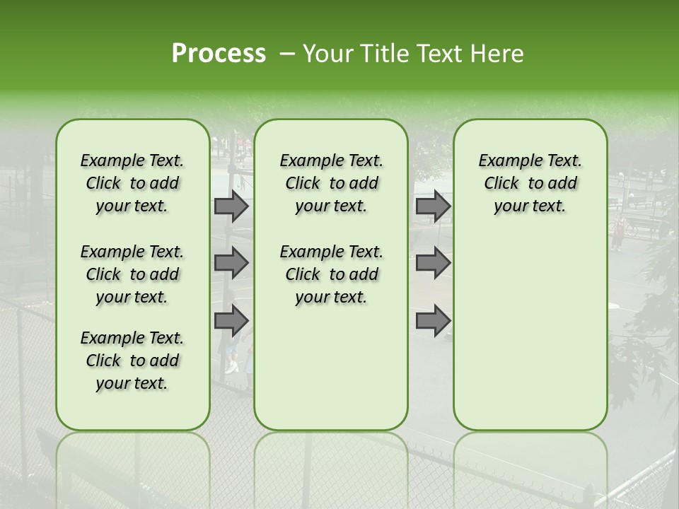 Almost Empty Beach PowerPoint Template