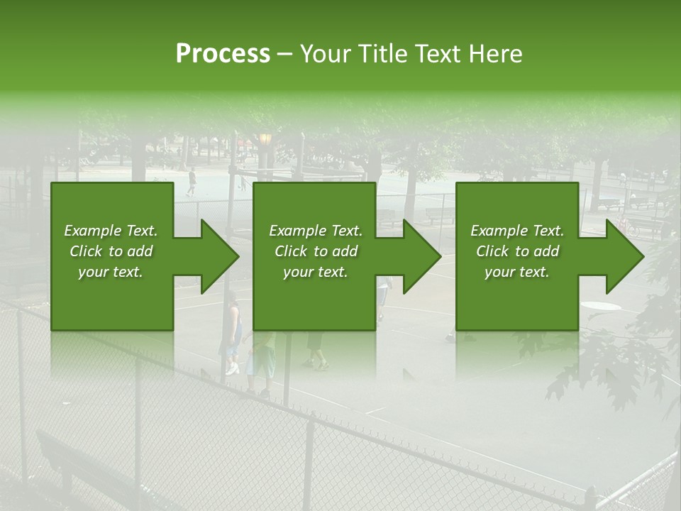 Almost Empty Beach PowerPoint Template