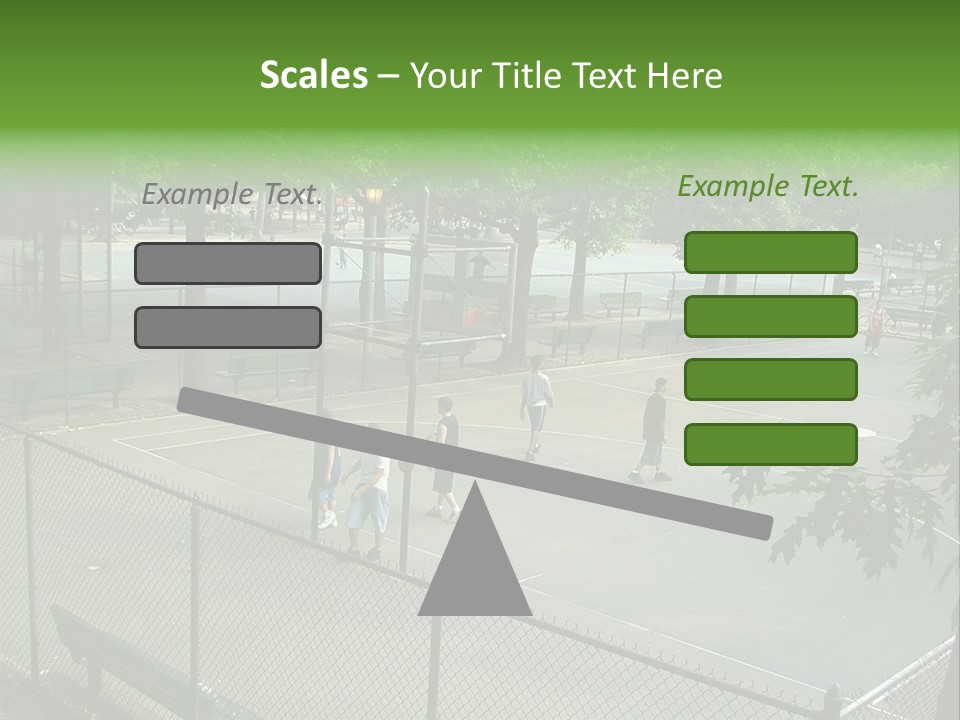 Almost Empty Beach PowerPoint Template