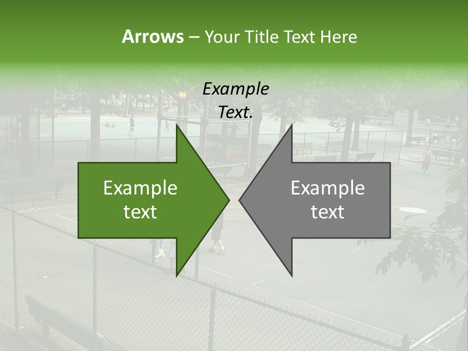 Almost Empty Beach PowerPoint Template