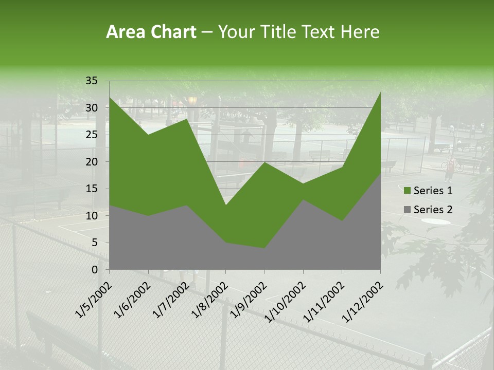 Almost Empty Beach PowerPoint Template