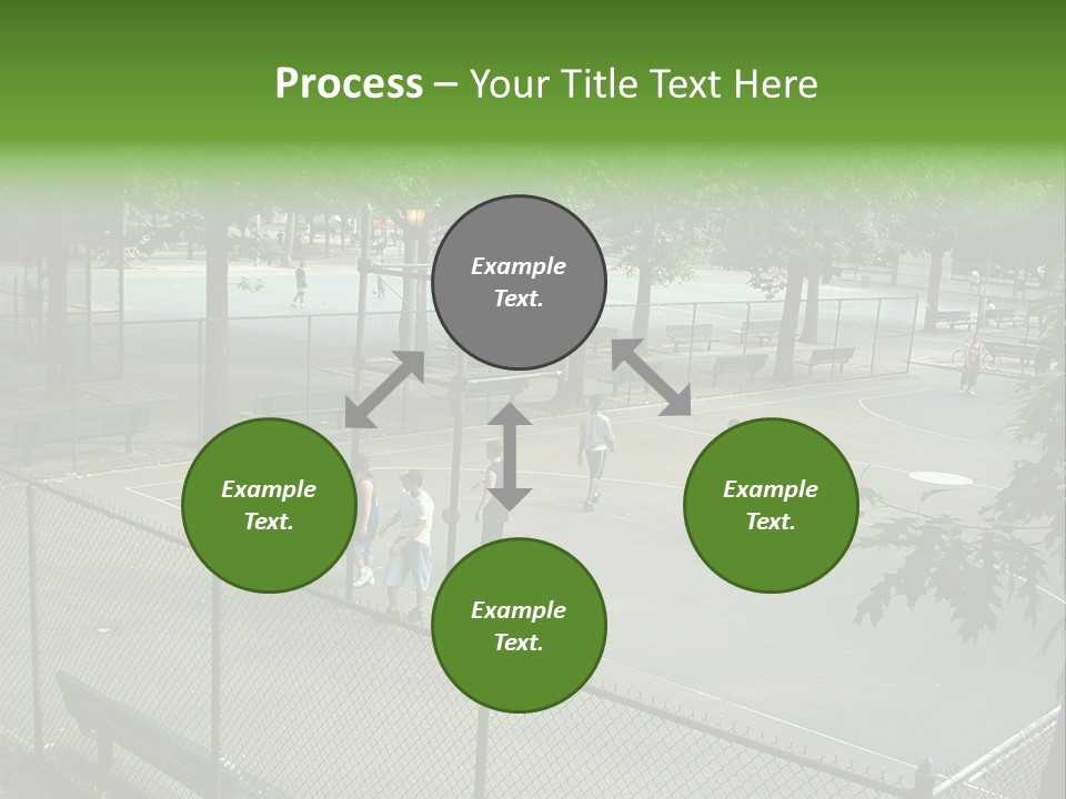 Almost Empty Beach PowerPoint Template