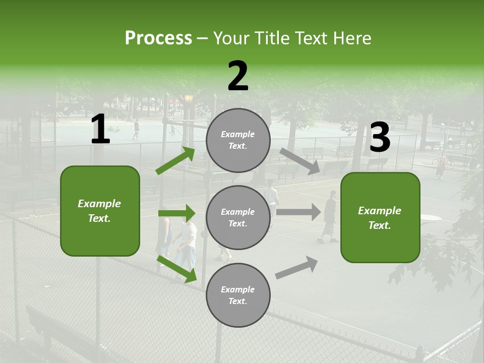 Almost Empty Beach PowerPoint Template