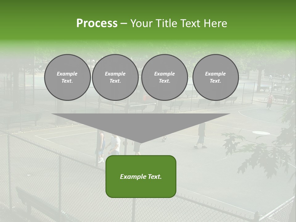 Almost Empty Beach PowerPoint Template