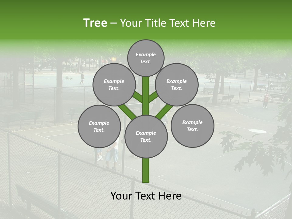 Almost Empty Beach PowerPoint Template