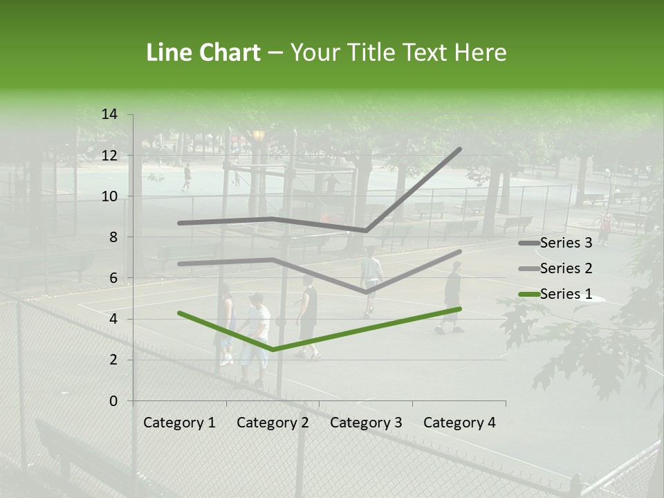 Almost Empty Beach PowerPoint Template