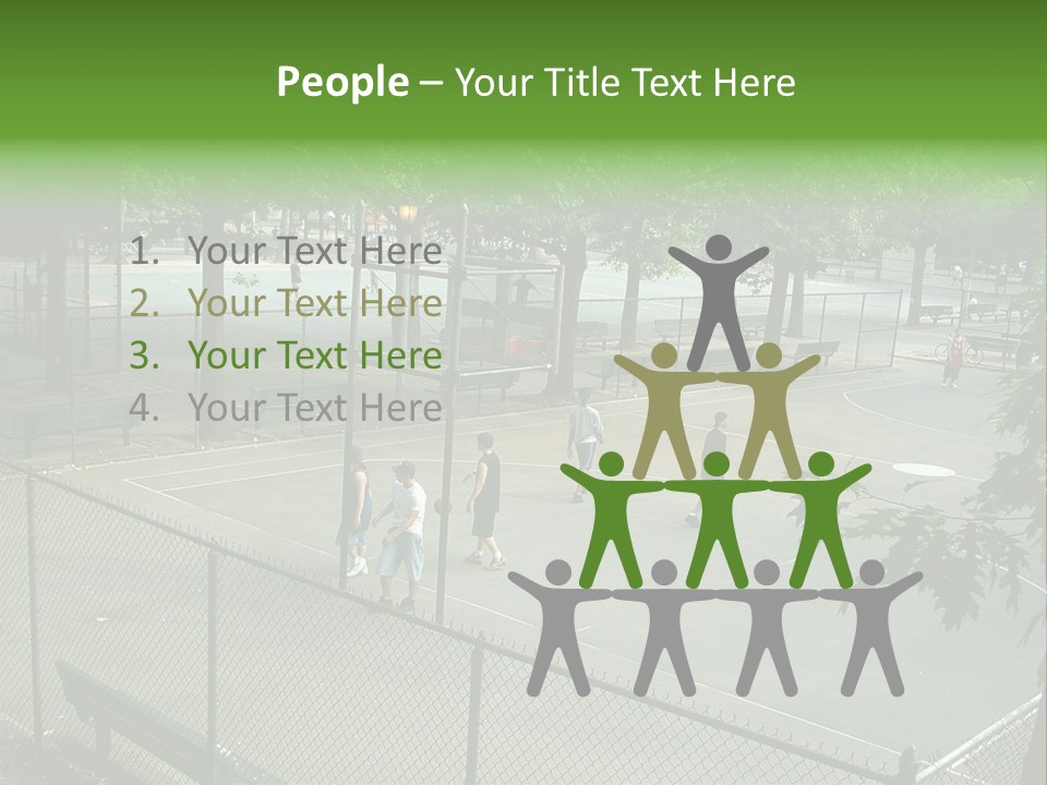 Almost Empty Beach PowerPoint Template