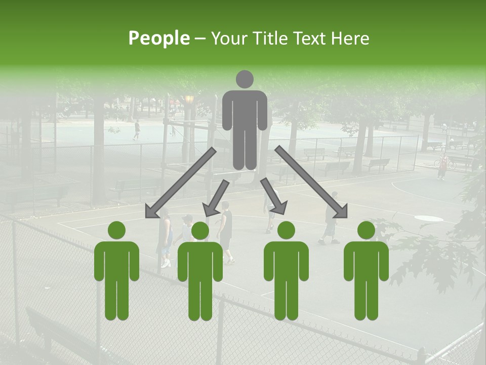 Almost Empty Beach PowerPoint Template