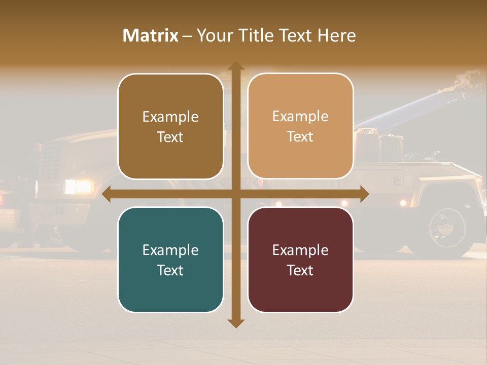 Tow Truck PowerPoint Template