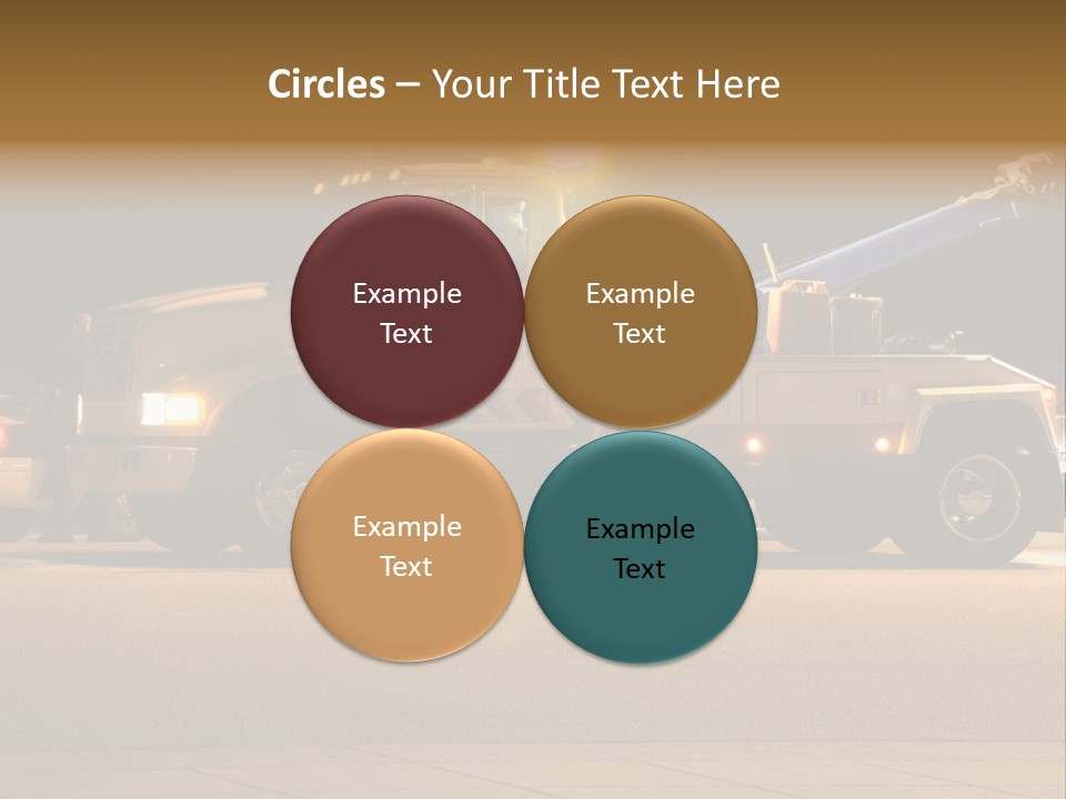 Tow Truck PowerPoint Template