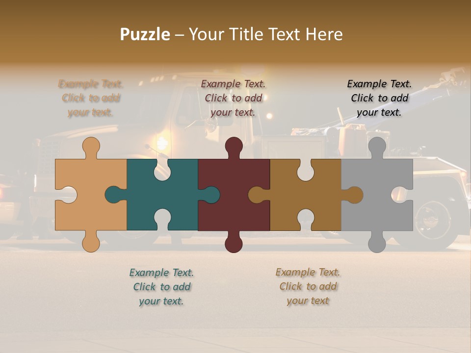 Tow Truck PowerPoint Template