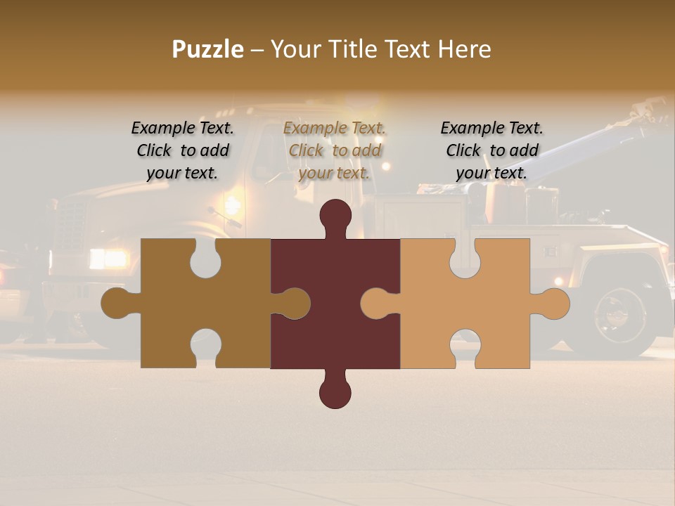 Tow Truck PowerPoint Template