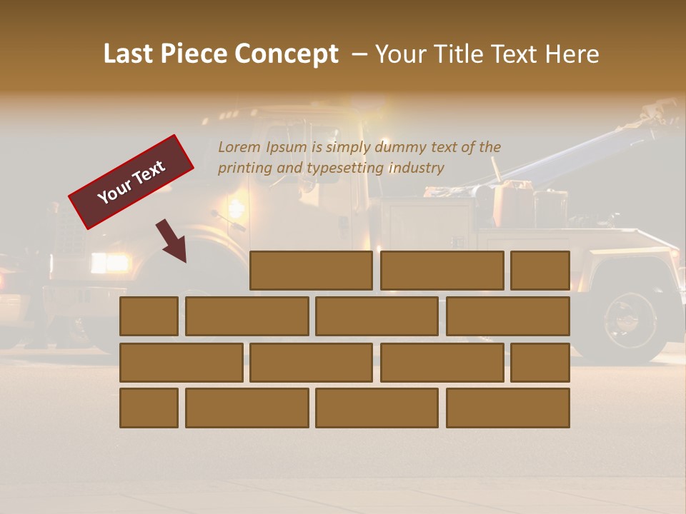 Tow Truck PowerPoint Template