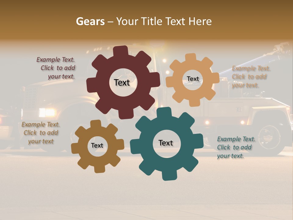 Tow Truck PowerPoint Template