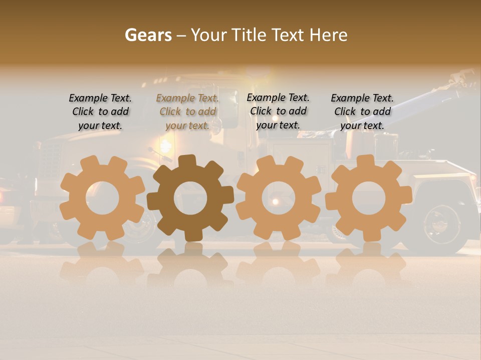 Tow Truck PowerPoint Template