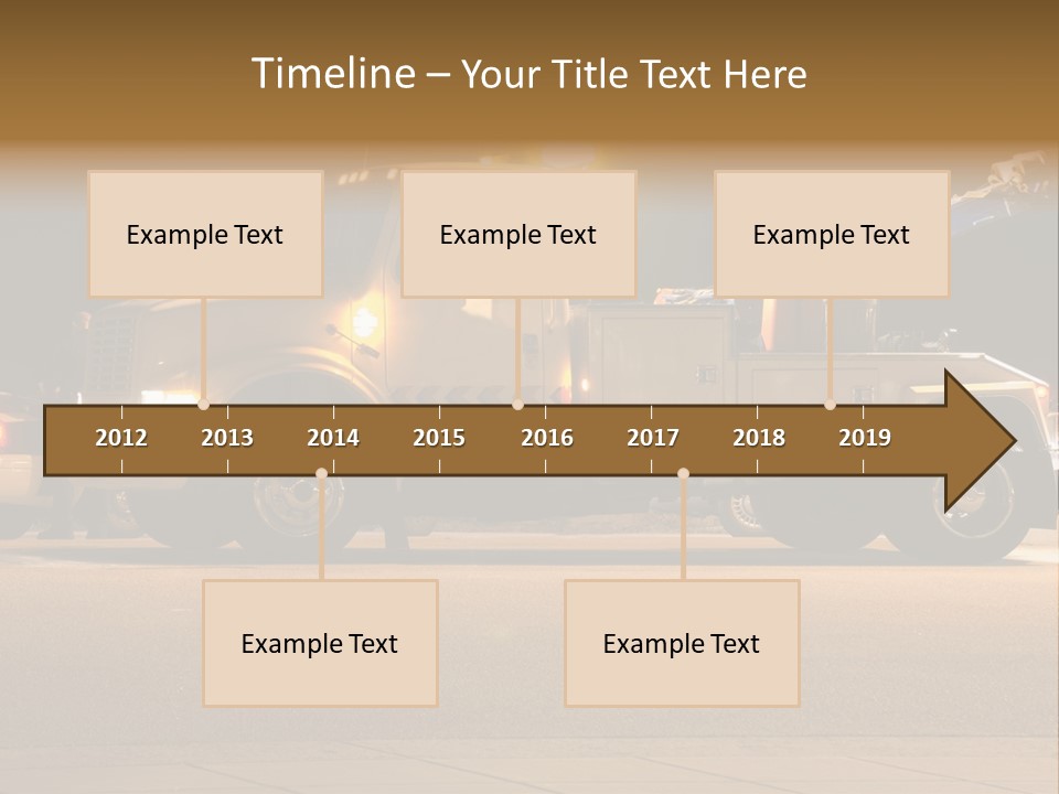 Tow Truck PowerPoint Template