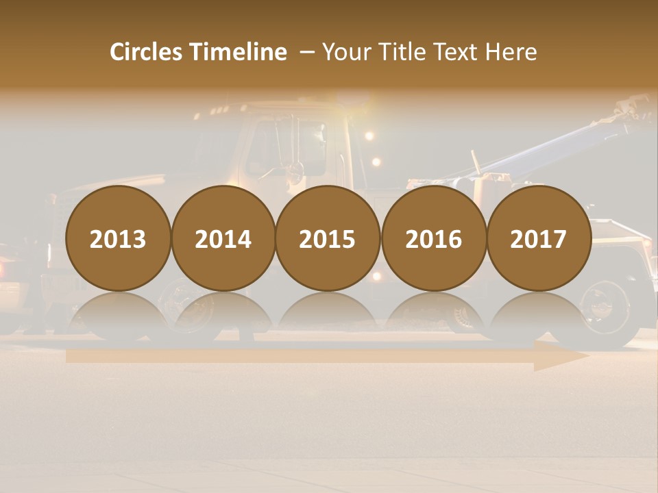 Tow Truck PowerPoint Template