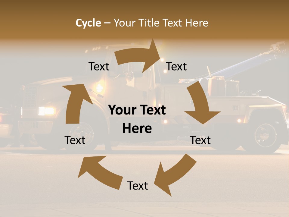 Tow Truck PowerPoint Template