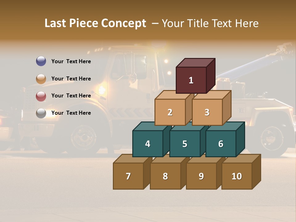 Tow Truck PowerPoint Template