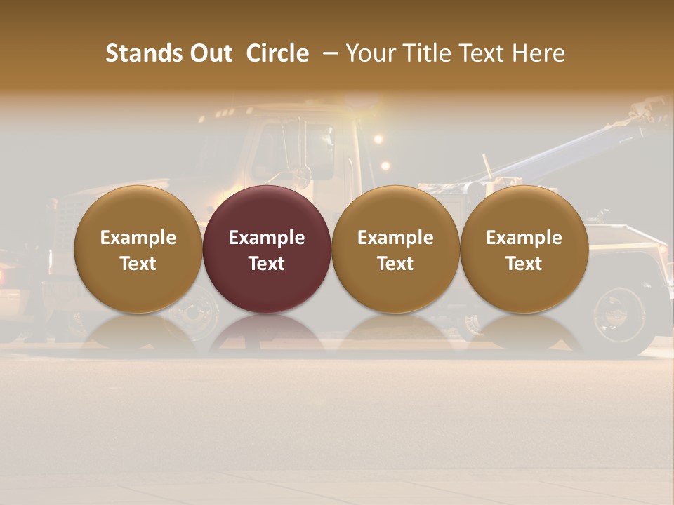 Tow Truck PowerPoint Template