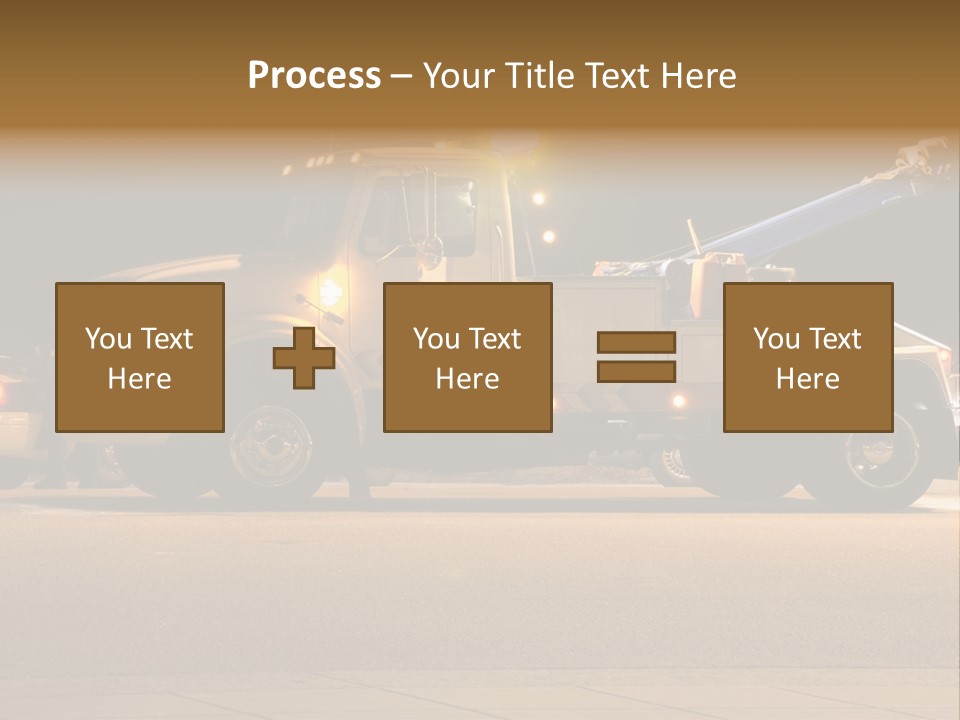 Tow Truck PowerPoint Template