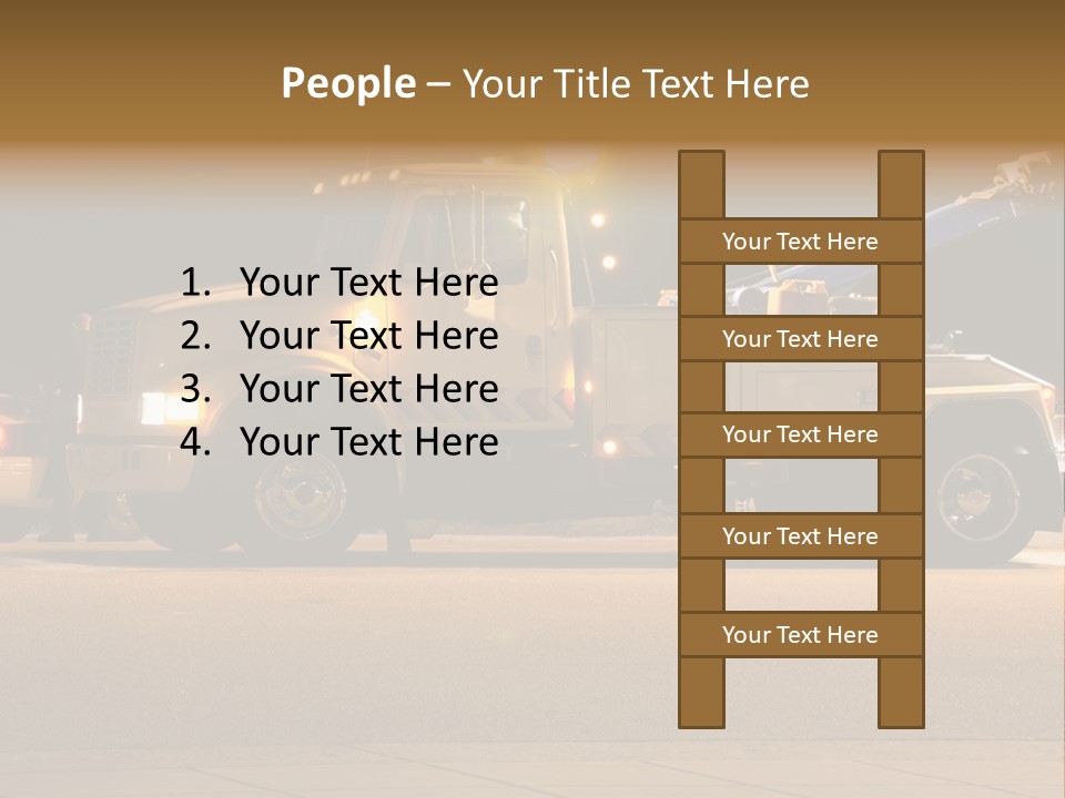 Tow Truck PowerPoint Template