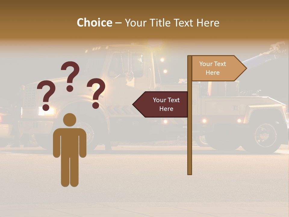 Tow Truck PowerPoint Template