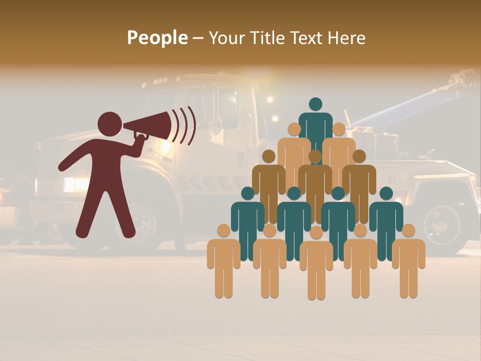 Tow Truck PowerPoint Template