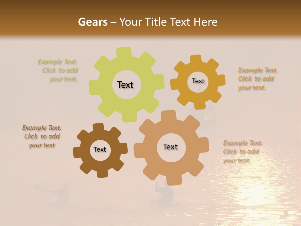 Kayaking PowerPoint Template