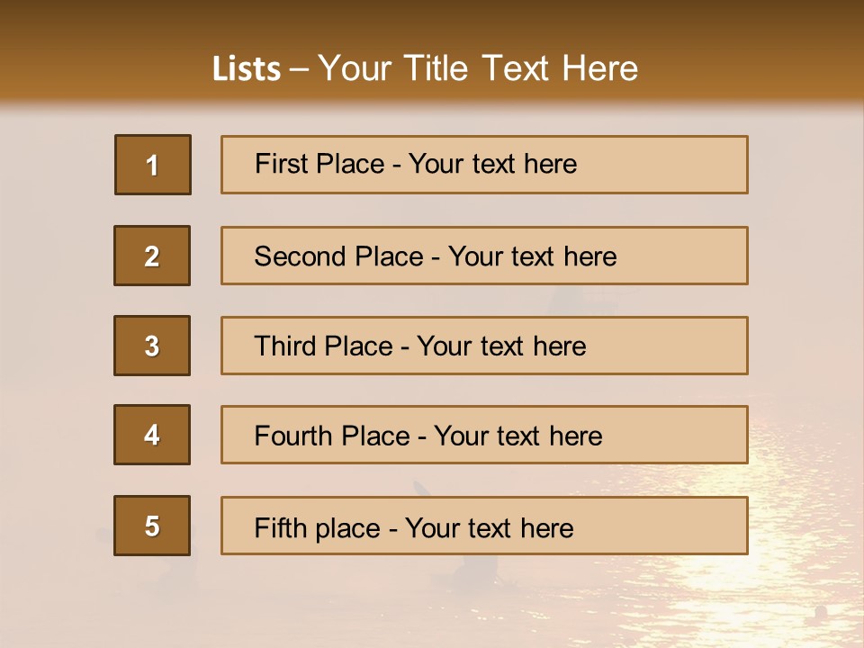 Kayaking PowerPoint Template