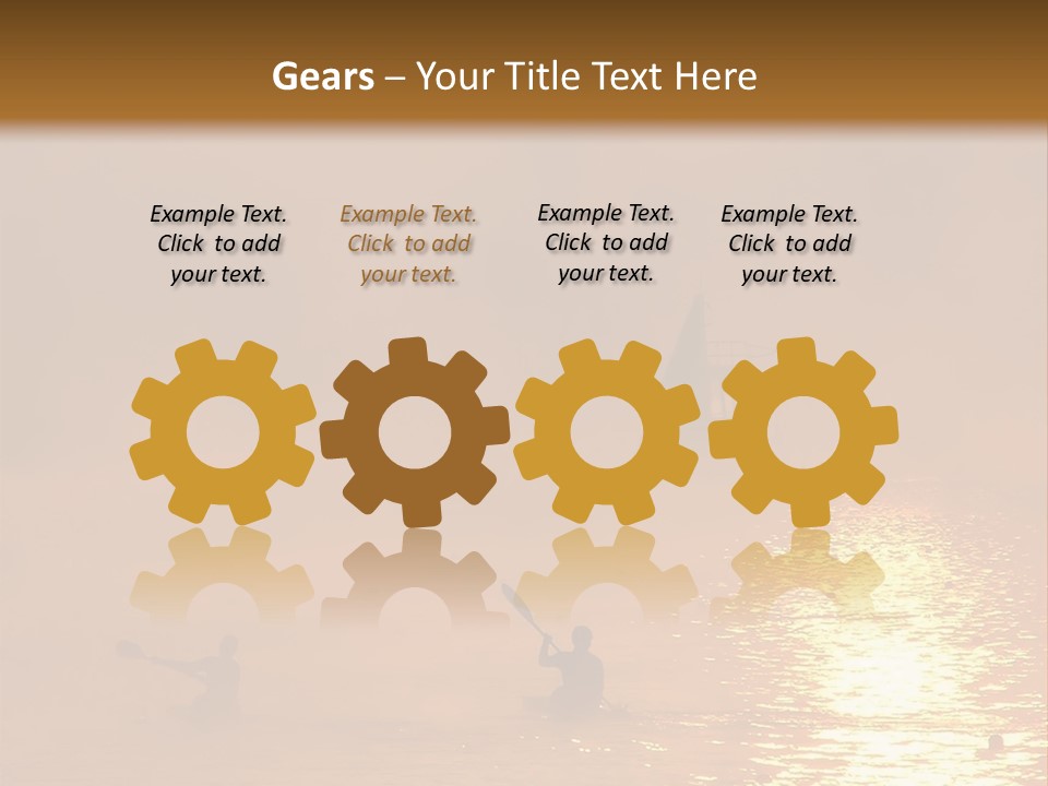 Kayaking PowerPoint Template