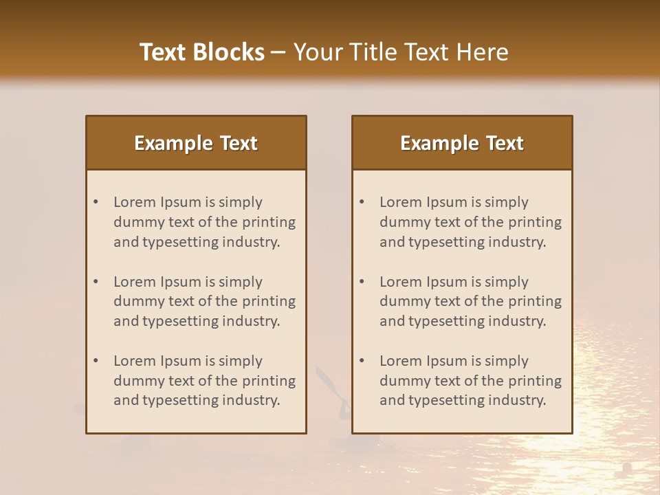 Kayaking PowerPoint Template