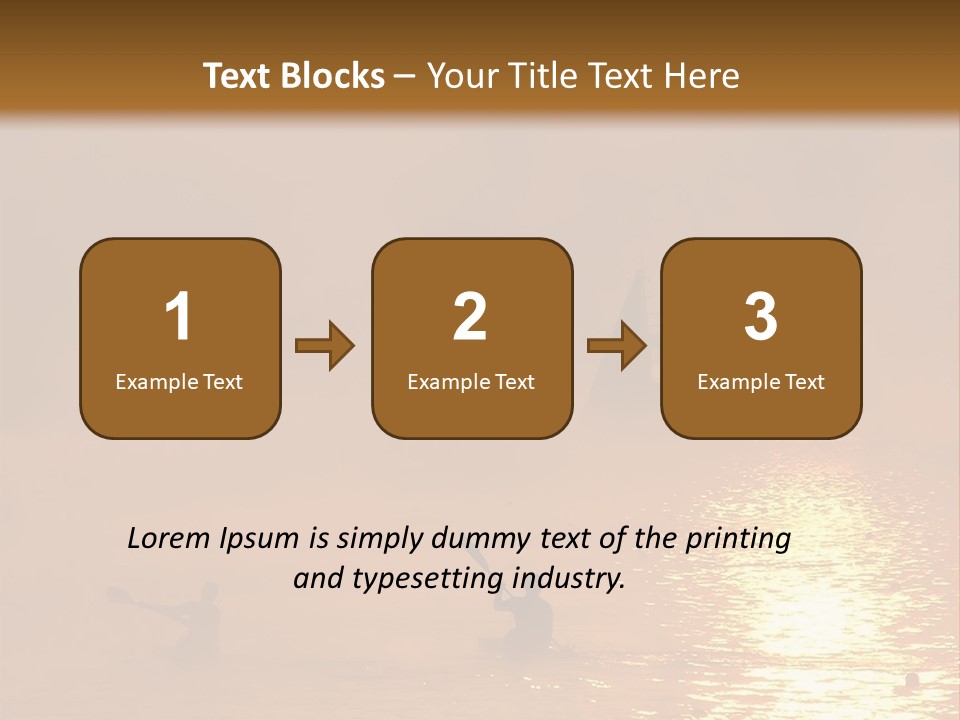 Kayaking PowerPoint Template